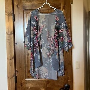Floral cardigan